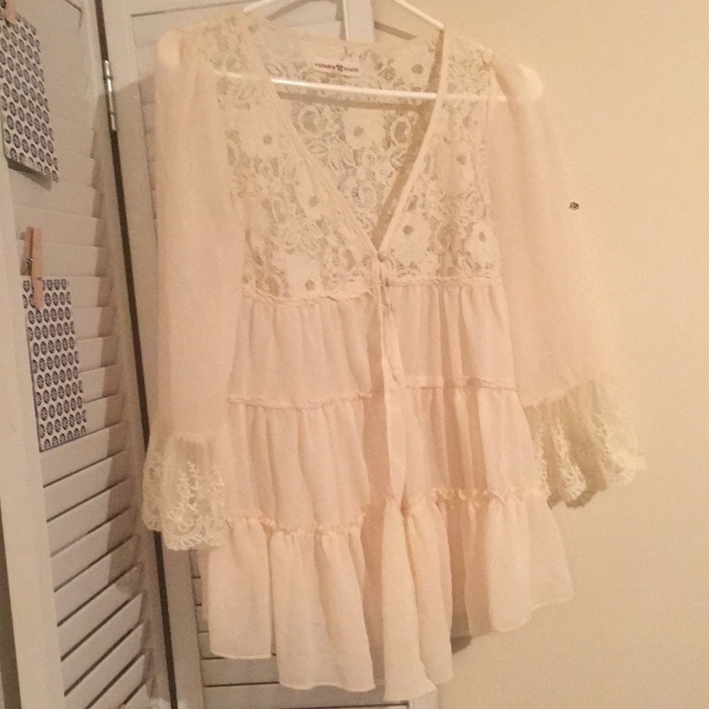 Altar’d State lace cardigan, like new!